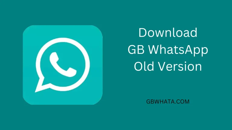 Download GB WhatsApp Old Version